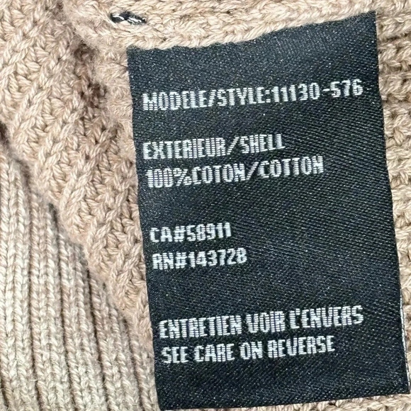 Tribal Knit Hooded Sweater - Picture 4 of 5